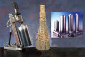 Drilling Core Machines for Glass Pavement Markers, Rent Diamond Core Drilling Rigs for Reflective Pavement Studs Markers