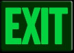 Photoluminescent Exit Signage