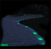 GLOW in the dark Paving stones, lighting paver stones