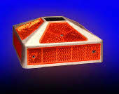 Island Beacons Pavement Markers, Multiple Colors Reflective Pavement Markers, Island Curb Road Markers