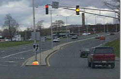 Island Beacons Pavement Markers, Multiple Colors Reflective Pavement Markers, Island Curb Road Markers