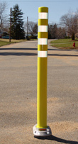 flashing and sustaining LED warning light base markers Heavy-duty Non-Corrosive Solar Markers, mounted pavement street markers